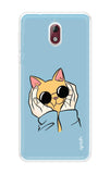 Attitude Cat Nokia 3.1 Back Cover