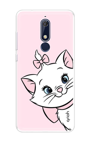 Cute Kitty Nokia 5.1 Back Cover