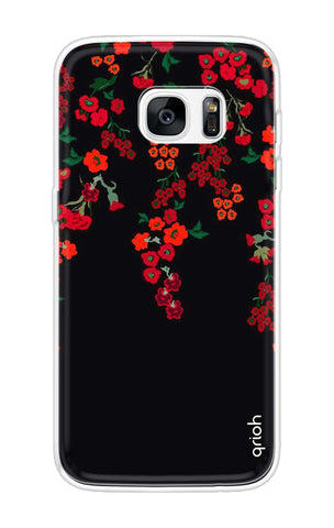 Floral Deco Samsung S7 Edge Back Cover