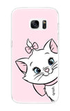 Cute Kitty Samsung S7 Edge Back Cover