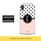 Petite Polka Customized Phone Cover