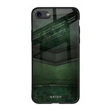 Green Leather iPhone 6 Glass Back Cover Online
