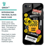 Danger Signs Glass Case for iPhone 6