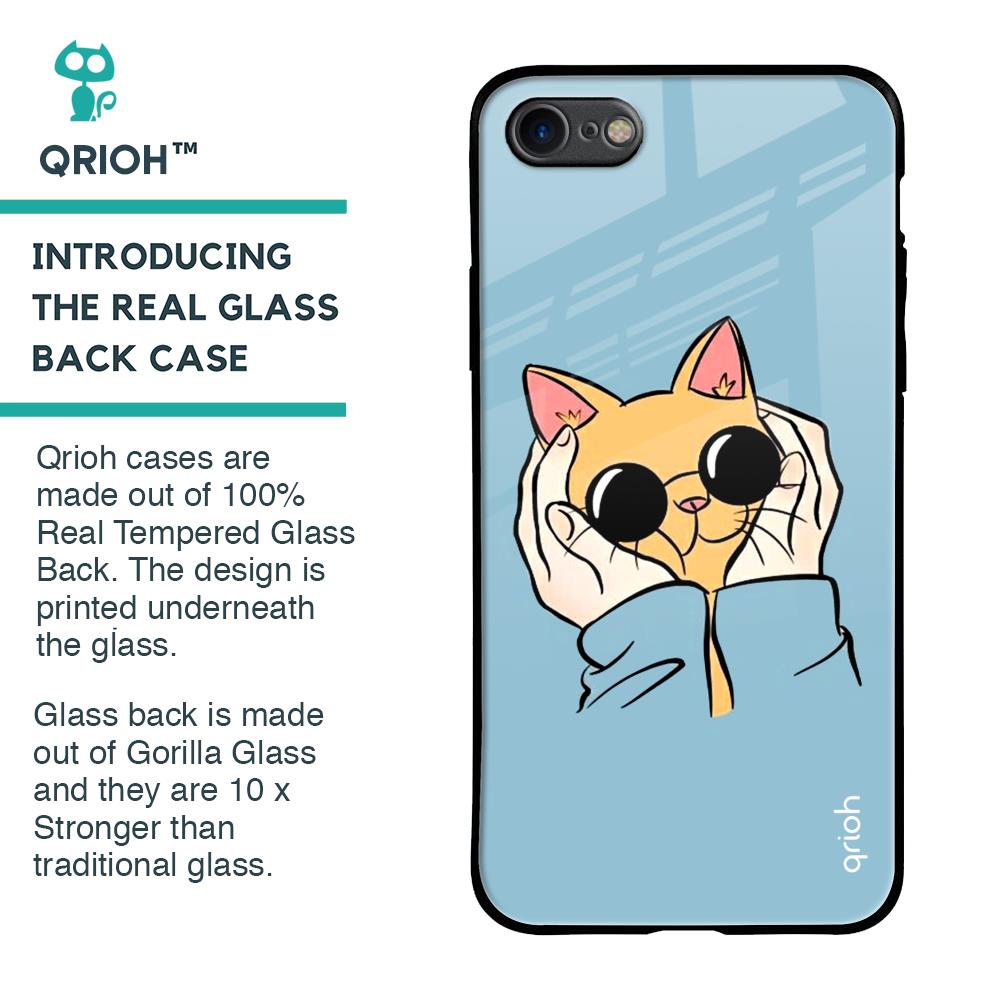 Adorable Cute Kitty Glass Case For iPhone 6