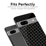 Branded Texture Glass Case for Google Pixel 6a