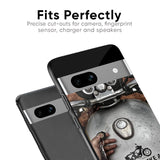 Royal Bike Glass Case for Google Pixel 6a