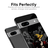 Dark Luffy Glass Case for Google Pixel 6a