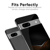 Dark Walnut Glass Case for Google Pixel 6a