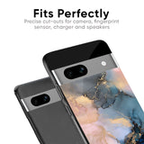 Marble Ink Abstract Glass Case for Google Pixel 6a