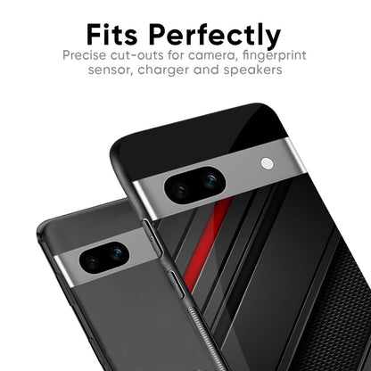 Modern Abstract Glass Case for Google Pixel 6a