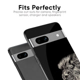 Brave Lion Glass Case for Google Pixel 6a