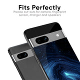 Dazzling Ocean Gradient Glass Case for Google Pixel 6a