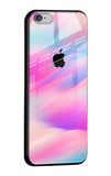 Colorful Waves Glass case for iPhone 6