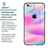 Colorful Waves Glass case for iPhone 6
