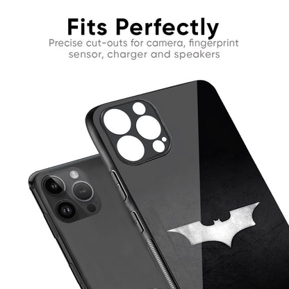 Super Hero Logo Glass Case for iPhone XS Max