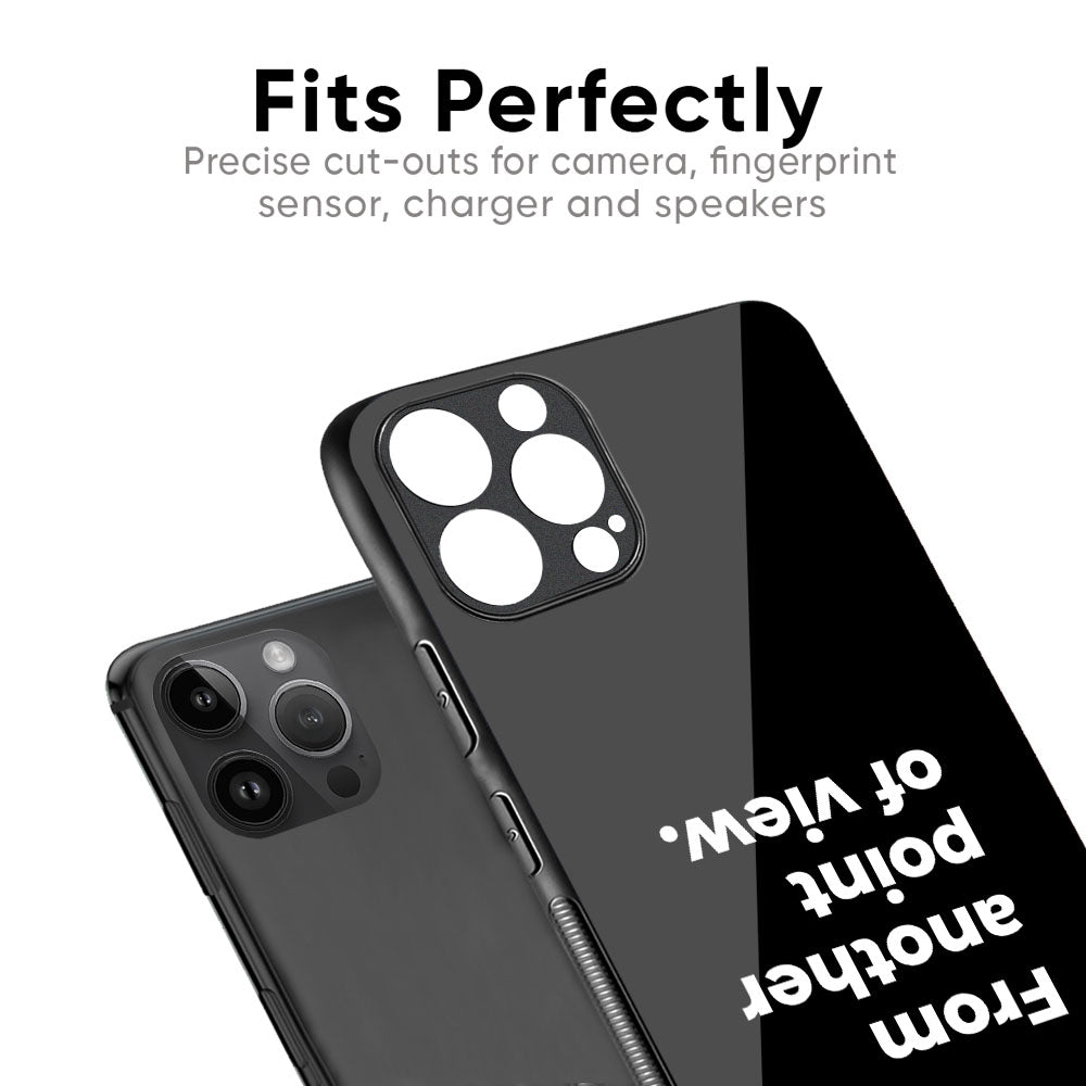 Motivation Glass Case for iPhone XR