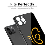 Luxury Fashion Initial Glass Case for iPhone XS Max