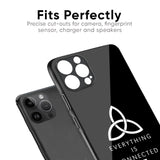 Everything Is Connected Glass Case for iPhone 13 mini