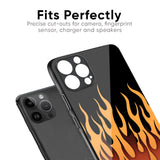 Fire Flame Glass Case for iPhone 11 Pro