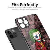 Joker Cartoon Glass Case for iPhone 14