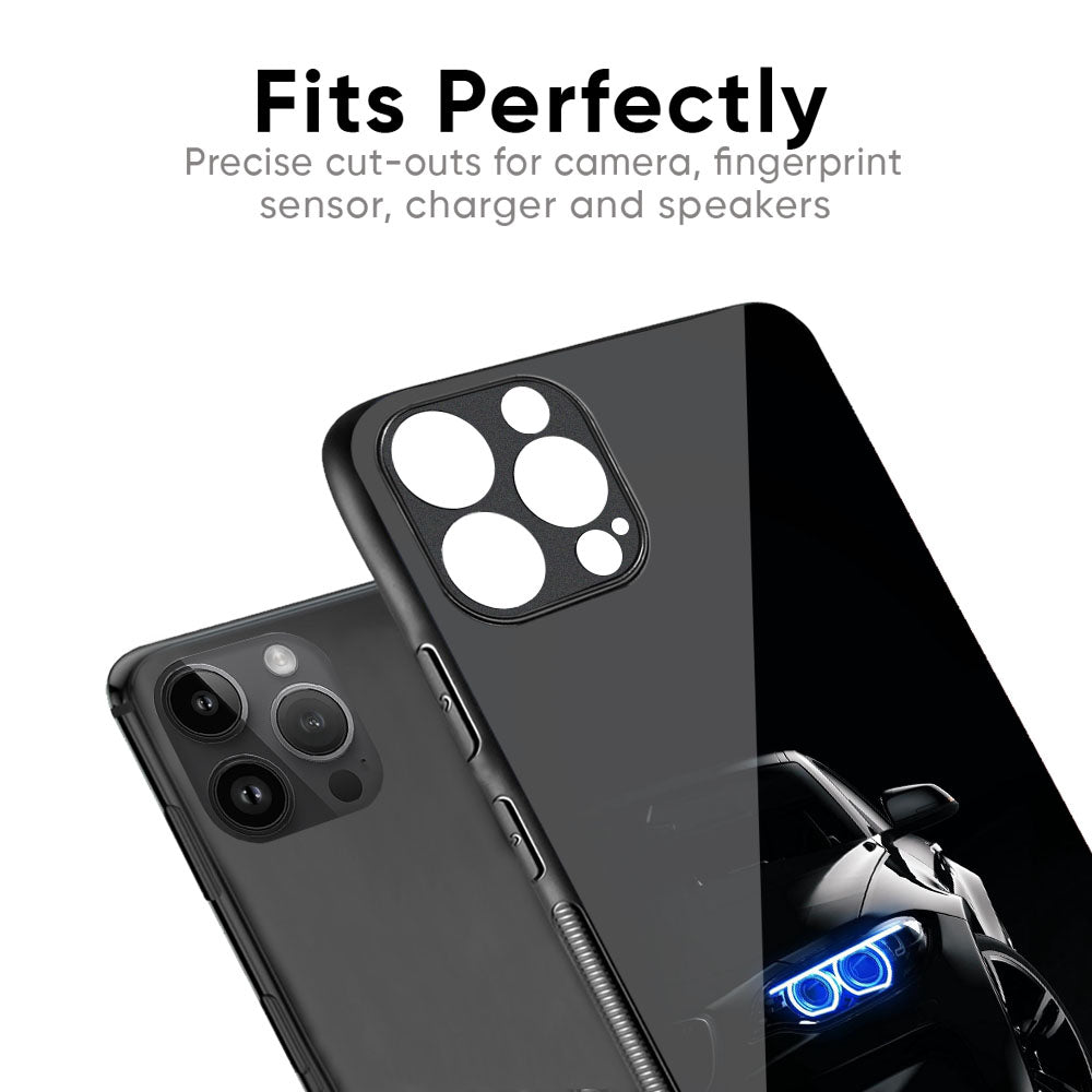 Car In Dark Glass Case for iPhone XS Max