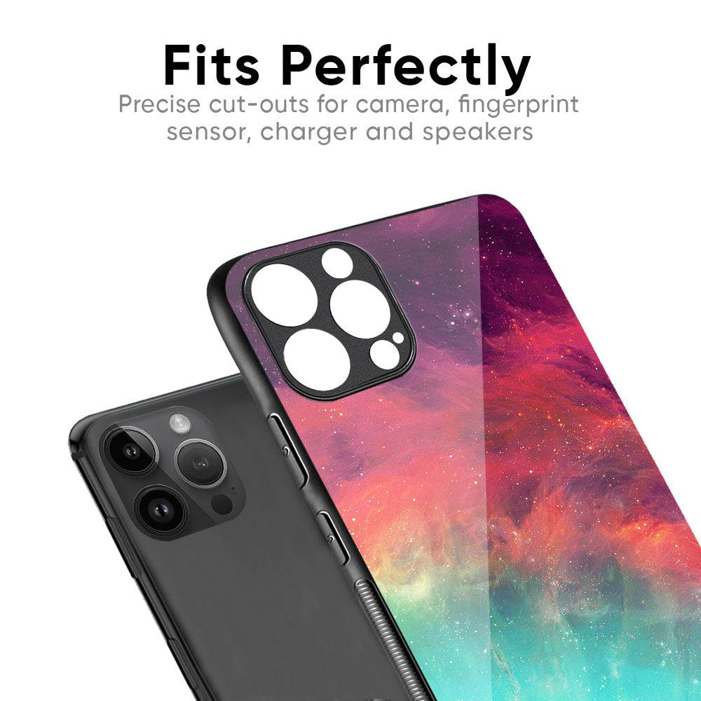 Colorful Aura Glass Case for iPhone XS Max