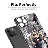 Dragon Anime Art Glass Case for iPhone XS