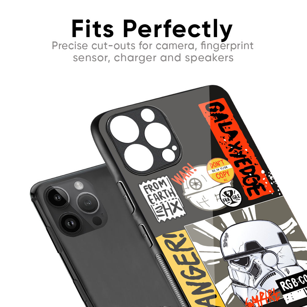 Galaxy Edge Glass Case for iPhone XR