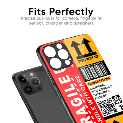 Handle With Care Glass Case for iPhone XS Max