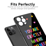 Magical Words Glass Case for iPhone 12 Pro