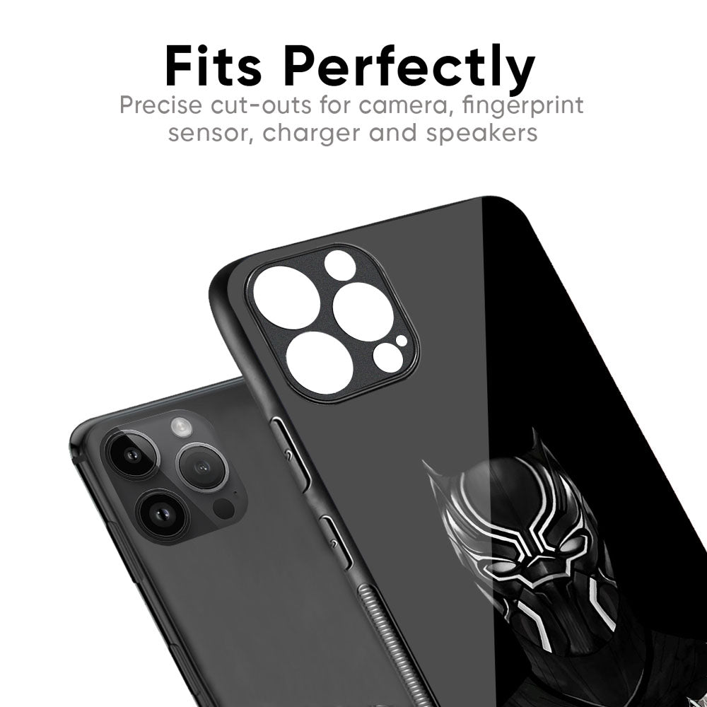 Dark Superhero Glass Case for iPhone XS Max