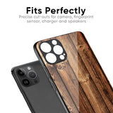 Timber Printed Glass Case for iPhone 12 Pro Max