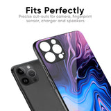 Psychic Texture Glass Case for iPhone 14 Pro Max