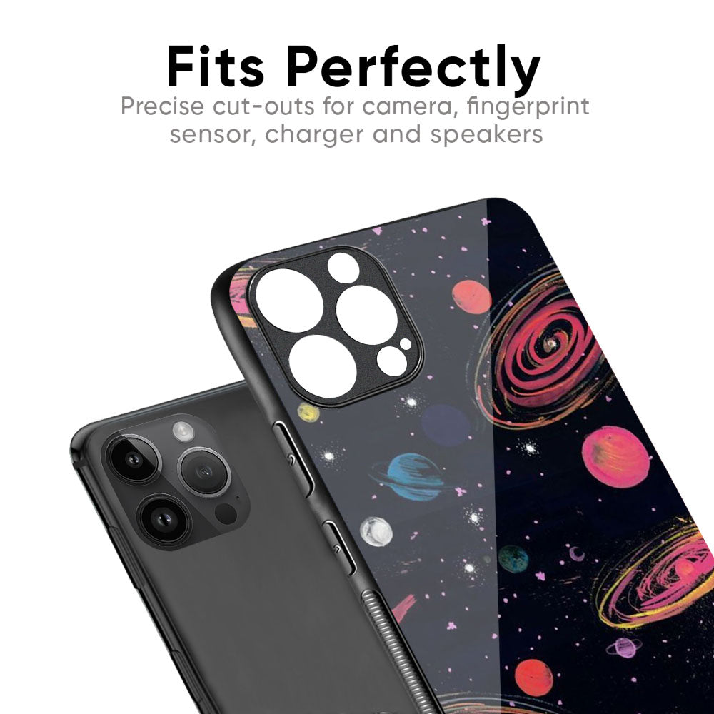 Galaxy In Dream Glass Case For iPhone XS Max