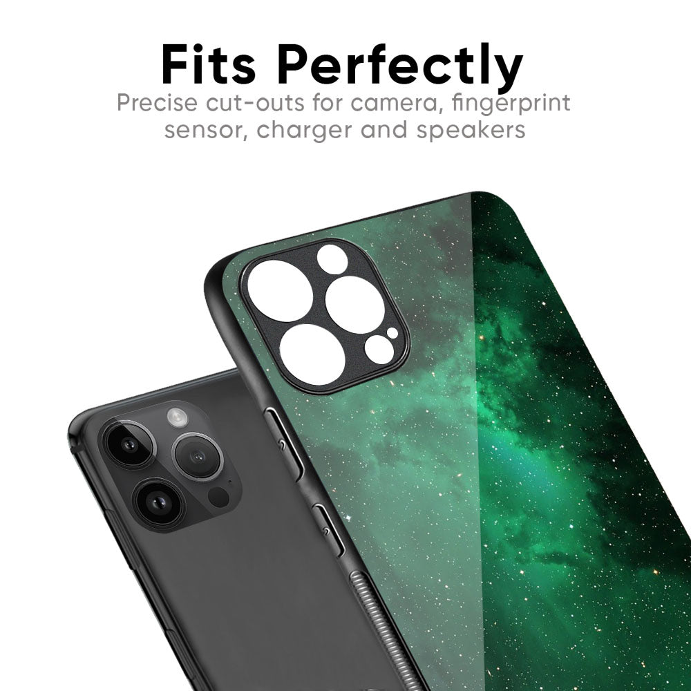 Emerald Firefly Glass Case For iPhone 8 Plus
