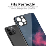 Moon Night Glass Case For iPhone XR