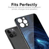 Dazzling Ocean Gradient Glass Case For iPhone SE 2020