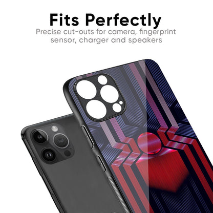 Super Art Logo Glass Case For iPhone XR