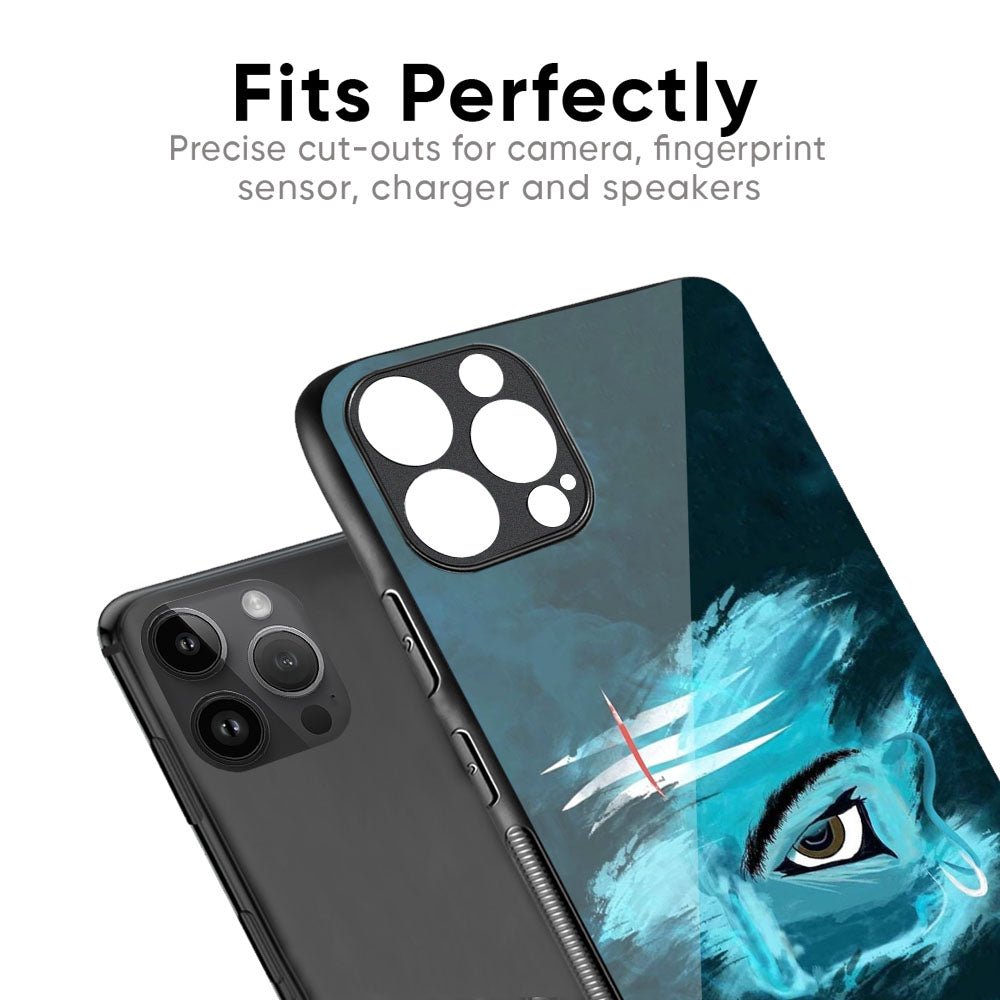 Power Of Trinetra Glass Case For iPhone XS Max