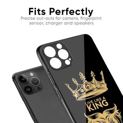 King Life Glass Case For iPhone XS Max