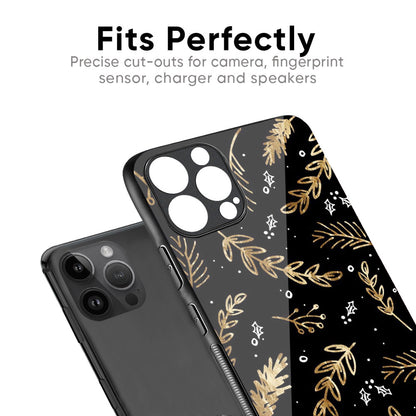 Autumn Leaves Glass Case for iPhone XS Max
