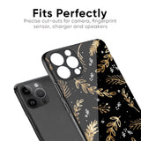 Autumn Leaves Glass Case for iPhone XS Max