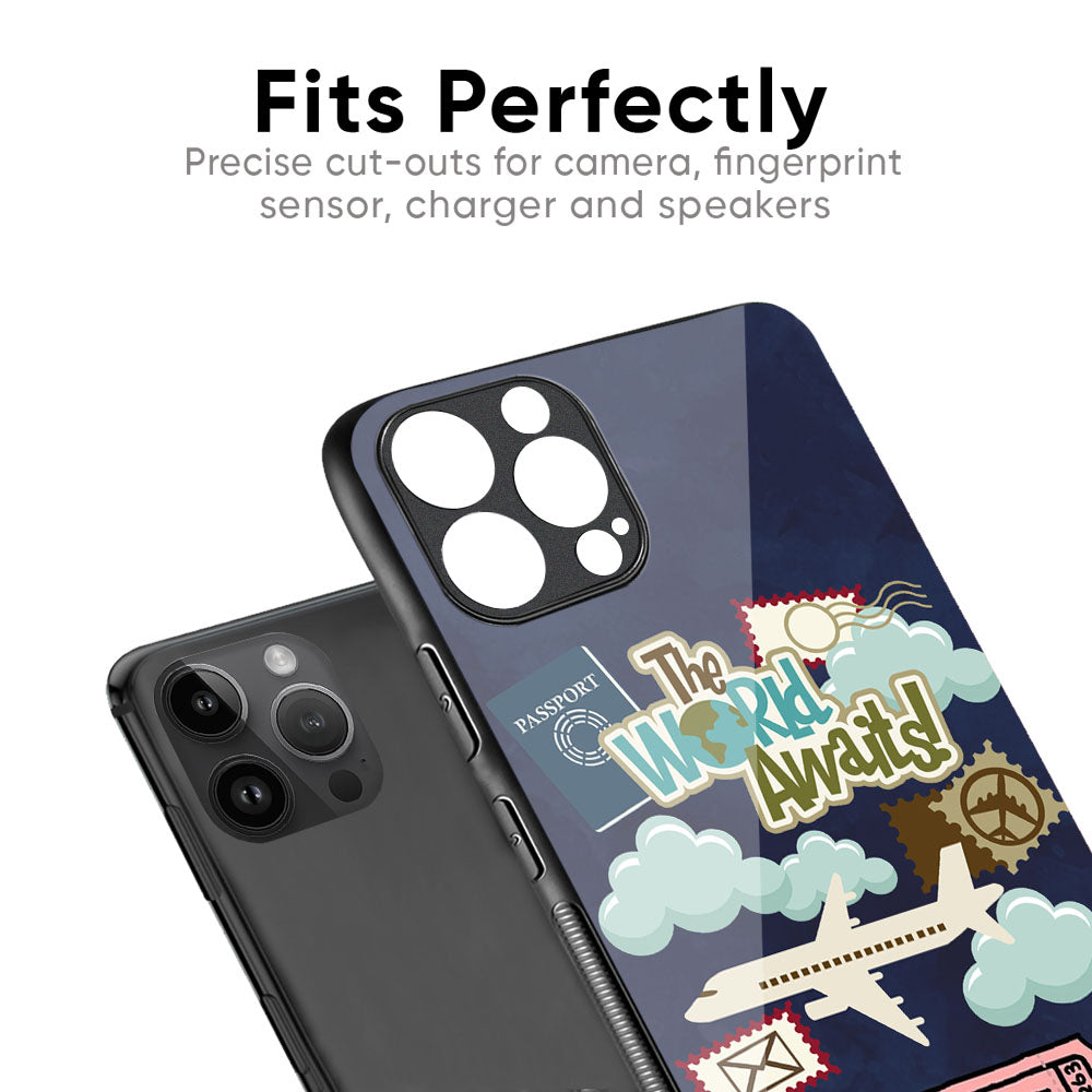 Tour The World Glass Case For iPhone XS Max