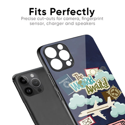 Tour The World Glass Case For iPhone XS Max
