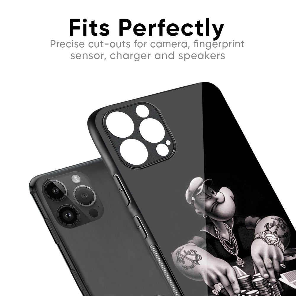 Gambling Problem Glass Case For iPhone 8