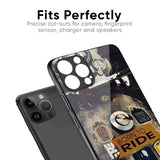Ride Mode On Glass Case for iPhone 8