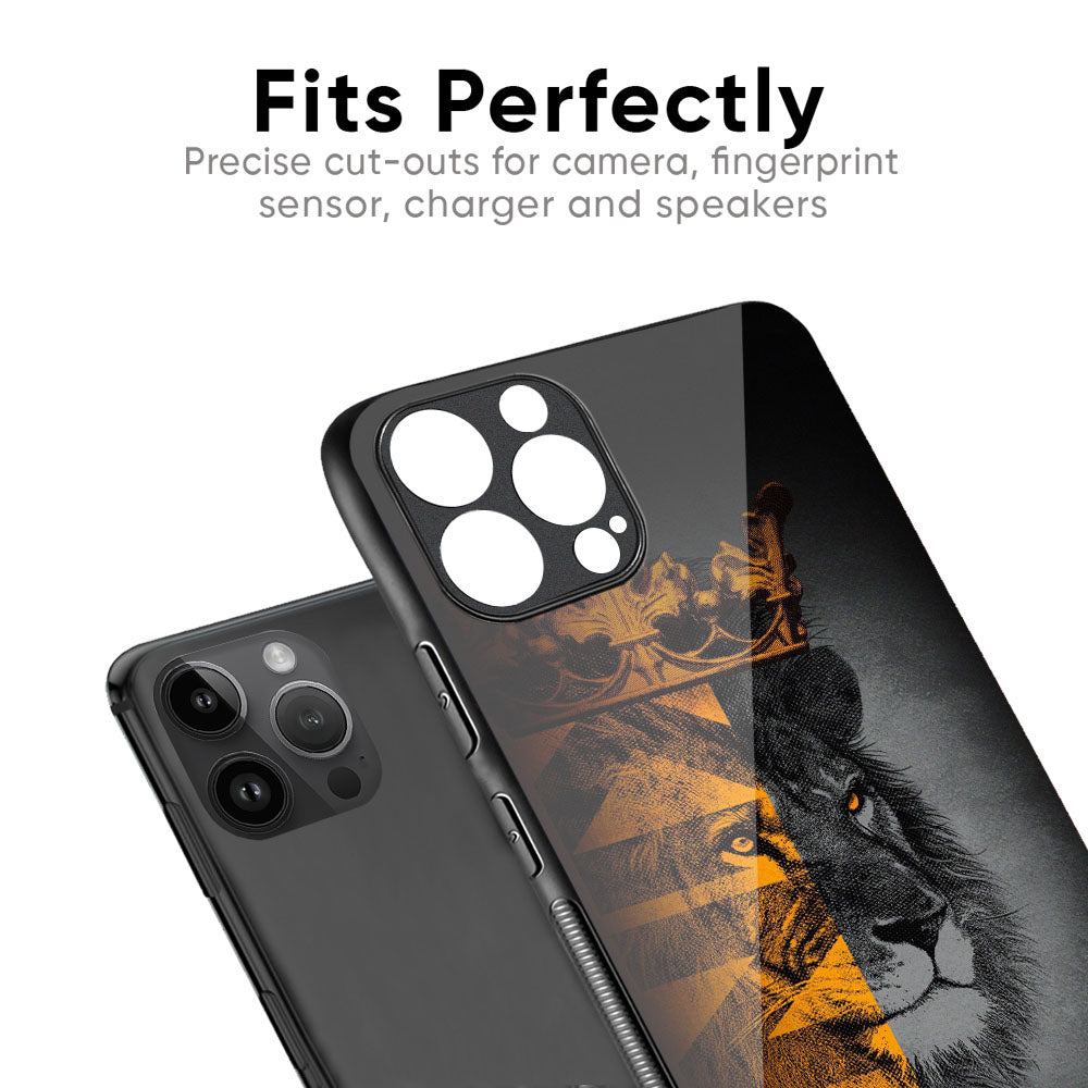 King Of Forest Glass Case for iPhone XS Max