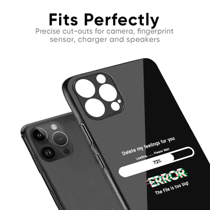 Error Glass Case for iPhone XS Max