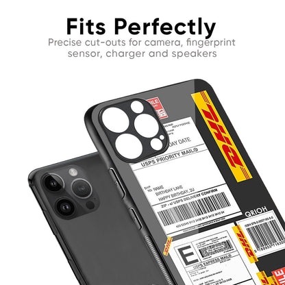 Cool Barcode Label Glass Case For iPhone XS Max