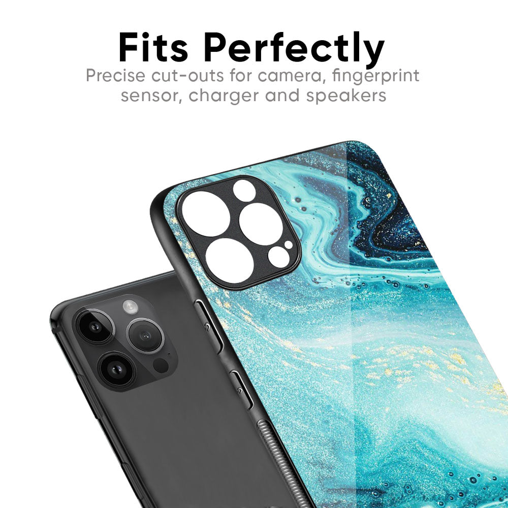 Sea Water Glass Case for iPhone XS Max